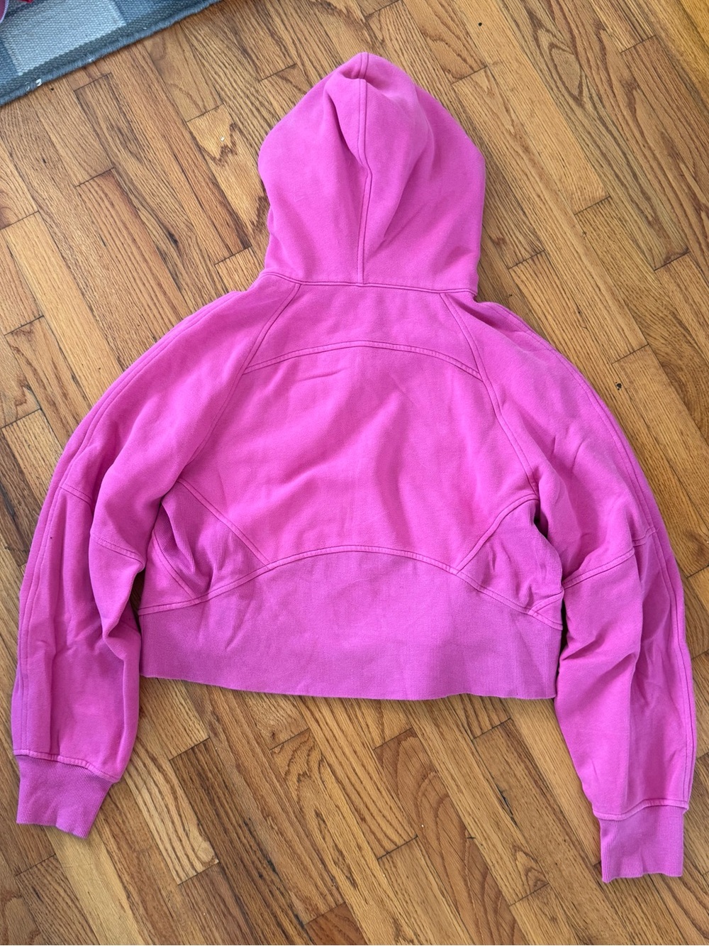 Lululemon Sonic Pink Full-Zip Scuba Hoodie - Picture 3 of 6